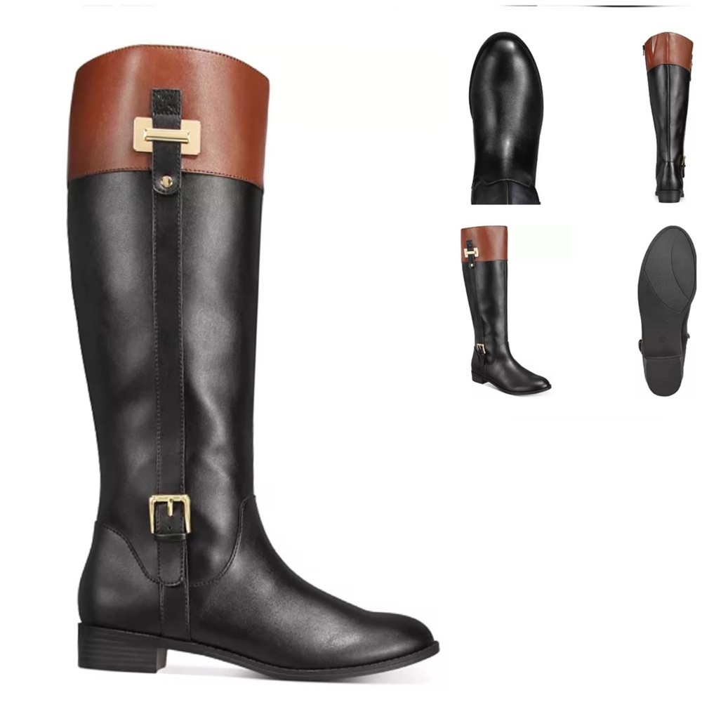 Riding Boots Tall WIDE CALF 17 inches - Picture 8 of 12